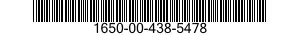 1650-00-438-5478  1650004385478 004385478