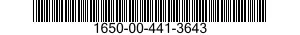 1650-00-441-3643  1650004413643 004413643