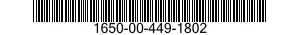 1650-00-449-1802  1650004491802 004491802