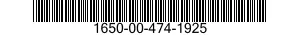 1650-00-474-1925  1650004741925 004741925