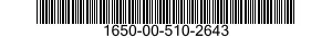 1650-00-510-2643  1650005102643 005102643