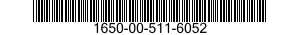 1650-00-511-6052  1650005116052 005116052