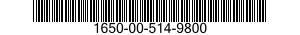 1650-00-514-9800  1650005149800 005149800