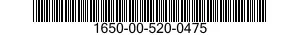 1650-00-520-0475  1650005200475 005200475