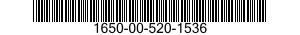 1650-00-520-1536  1650005201536 005201536