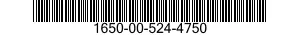 1650-00-524-4750  1650005244750 005244750