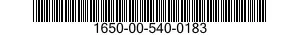 1650-00-540-0183  1650005400183 005400183