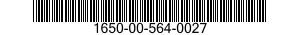 1650-00-564-0027  1650005640027 005640027