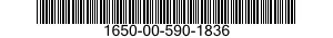 1650-00-590-1836  1650005901836 005901836