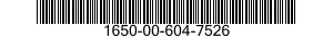 1650-00-604-7526 PLATE,RETAINING,VALVE SELECTOR 1650006047526 006047526