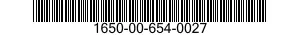 1650-00-654-0027 SPRING,HELICAL,COMPRESSION 1650006540027 006540027