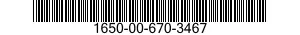 1650-00-670-3467 DAMPENER,FLUTTER 1650006703467 006703467