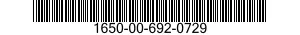1650-00-692-0729  1650006920729 006920729