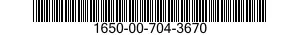 1650-00-704-3670  1650007043670 007043670