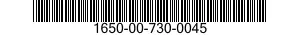 1650-00-730-0045  1650007300045 007300045
