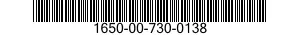 1650-00-730-0138  1650007300138 007300138