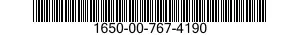1650-00-767-4190  1650007674190 007674190
