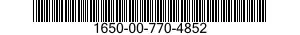 1650-00-770-4852  1650007704852 007704852
