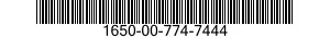 1650-00-774-7444  1650007747444 007747444