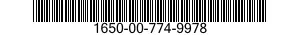 1650-00-774-9978  1650007749978 007749978