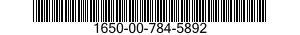 1650-00-784-5892 NUT,PLAIN,ROUND 1650007845892 007845892