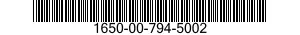 1650-00-794-5002  1650007945002 007945002