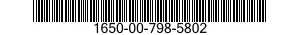 1650-00-798-5802  1650007985802 007985802