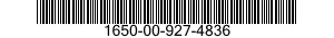 1650-00-927-4836  1650009274836 009274836