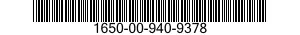 1650-00-940-9378  1650009409378 009409378