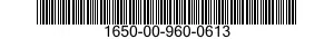 1650-00-960-0613  1650009600613 009600613