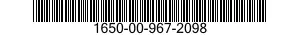 1650-00-967-2098  1650009672098 009672098