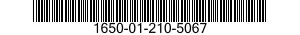 1650-01-210-5067 VALVE,FLUID PRESSURE REGULATING,AIRCRAFT 1650012105067 012105067
