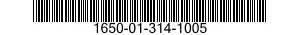1650-01-314-1005 BOOT,AIRCRAFT COMPONENTS 1650013141005 013141005