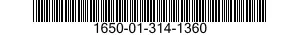 1650-01-314-1360 BOOT,DEICER 1650013141360 013141360