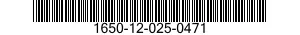 1650-12-025-0471 VALVE,REGULATING,FLUID PRESSURE 1650120250471 120250471