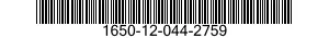 1650-12-044-2759  1650120442759 120442759