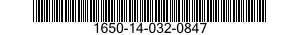 1650-14-032-0847  1650140320847 140320847