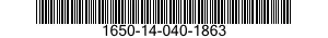 1650-14-040-1863  1650140401863 140401863