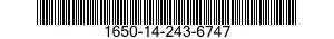 1650-14-243-6747  1650142436747 142436747