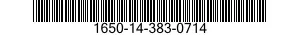 1650-14-383-0714 DEMI-BAGUE,TUBE CYL 1650143830714 143830714