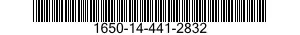 1650-14-441-2832 SERVOVALVE,HYDRAULIC 1650144412832 144412832