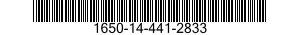1650-14-441-2833 SERVOVALVE,HYDRAULIC 1650144412833 144412833