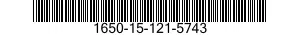 1650-15-121-5743 ROD,PISTON,FLUTTER DAMPENER 1650151215743 151215743