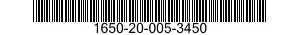 1650-20-005-3450 VALVE,FLUID PRESSURE REGULATING,AIRCRAFT 1650200053450 200053450