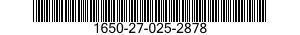 1650-27-025-2878 FUSE,HYDRAULIC SYSTEM 1650270252878 270252878