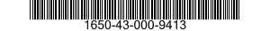 1650-43-000-9413 VALVE,FLUID PRESSURE REGULATING,AIRCRAFT 1650430009413 430009413