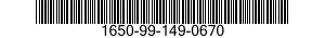 1650-99-149-0670 CYLINDER,ACTUATING,LINEAR 1650991490670 991490670