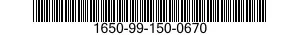 1650-99-150-0670 SEAT,HELICAL COMPRESSION SPRING 1650991500670 991500670