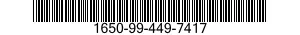 1650-99-449-7417 DISC,SOLID,PLAIN 1650994497417 994497417