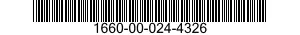 1660-00-024-4326  1660000244326 000244326